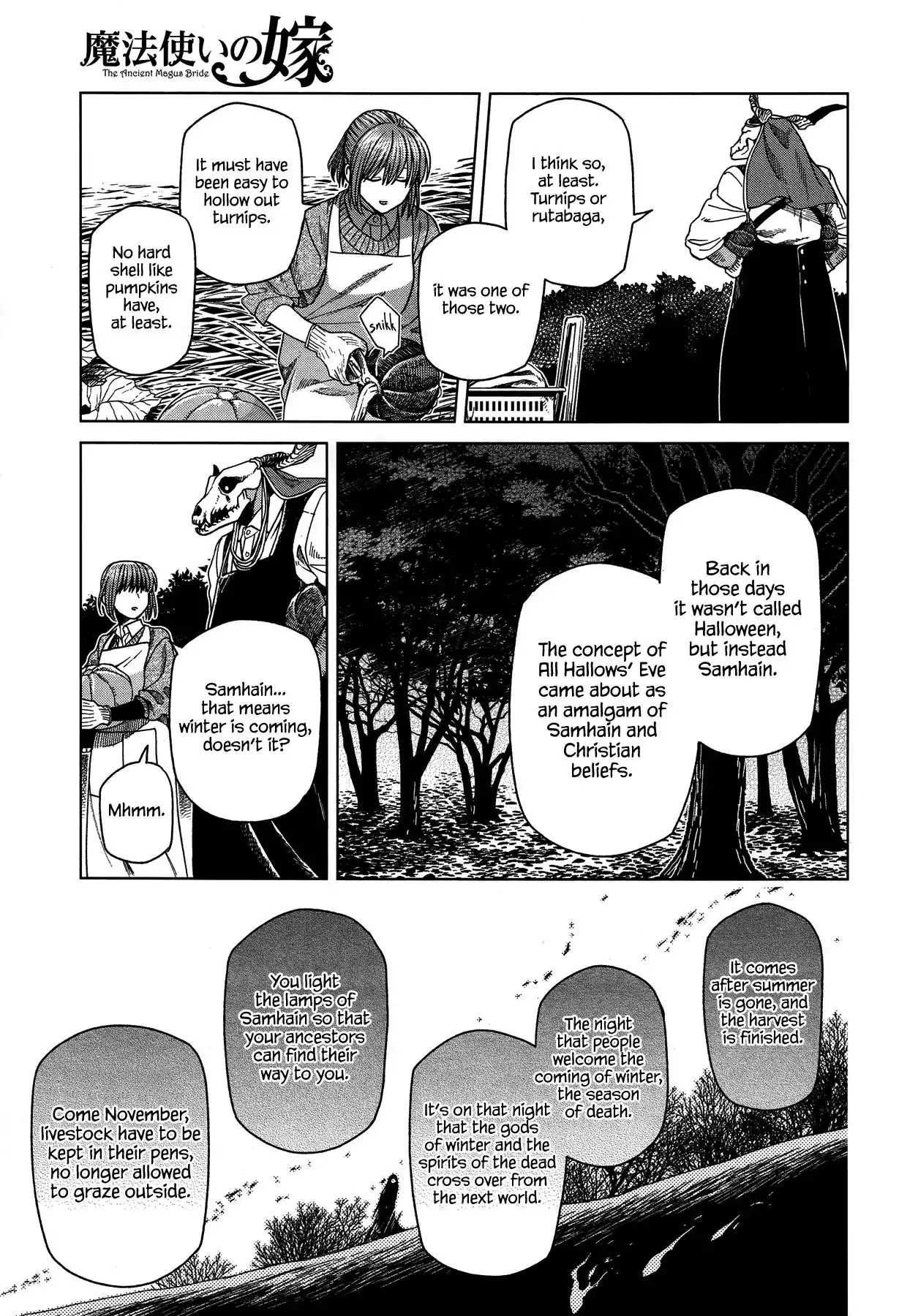 Mahou Tsukai no Yome Chapter 50 17